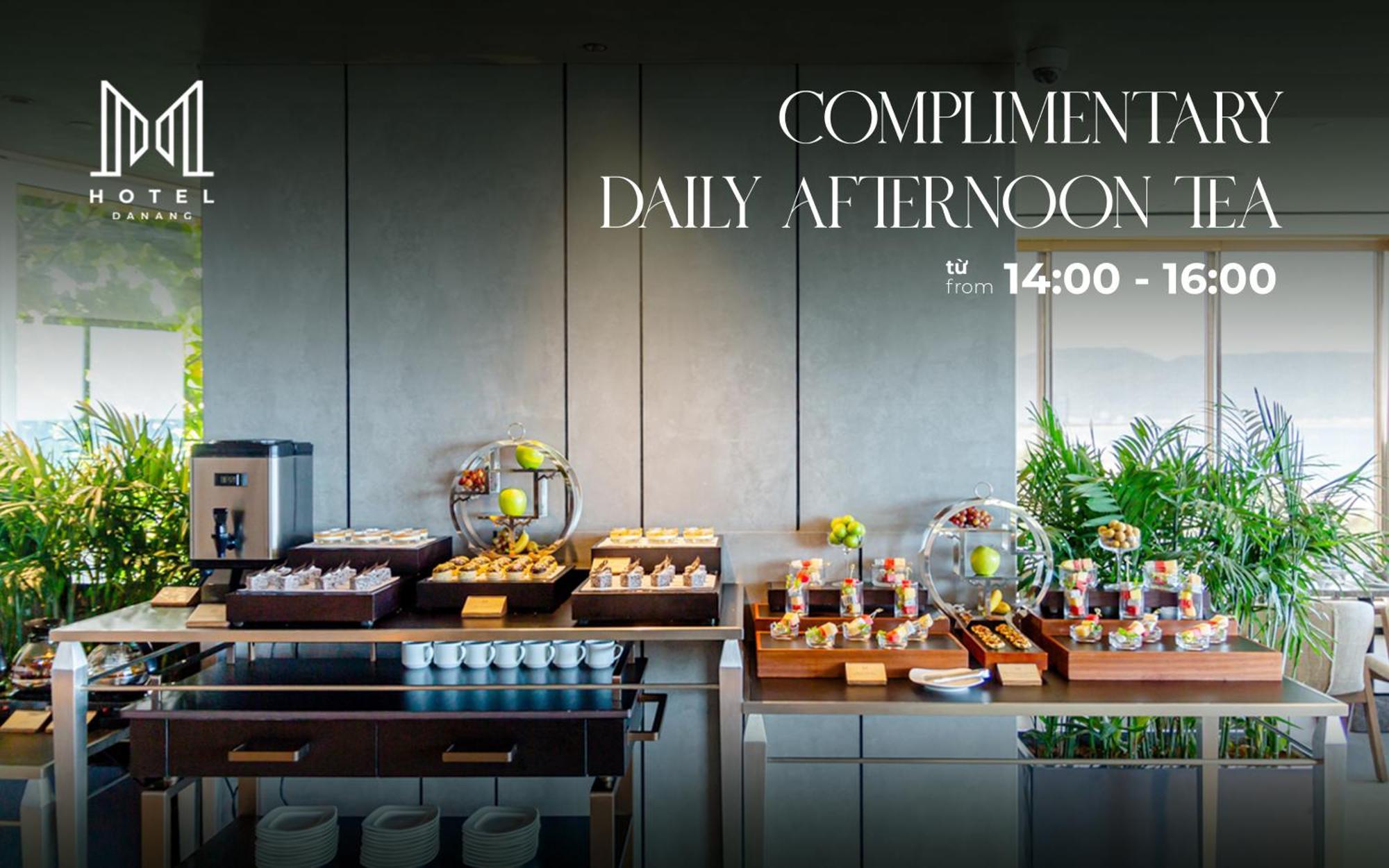 M Hotel Danang Exteriör bild Afternoon tea at M on Marymount